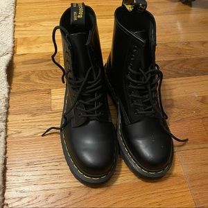 1460 BEX SMOOTH LEATHER PLATFORM BOOTS